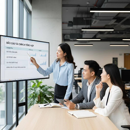 Định dạng chuyên nghiệp và đối chiếu số liệu là chìa khóa để báo cáo tài chính trở thành công cụ ra quyết định hiệu quả.